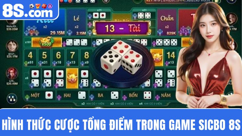 cược tổng số Sicbo 8S