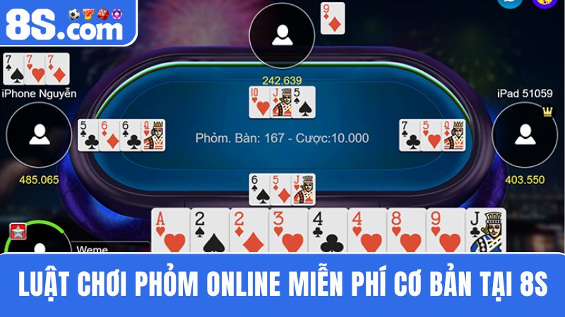 luật Chơi Phỏm online miễn phí 