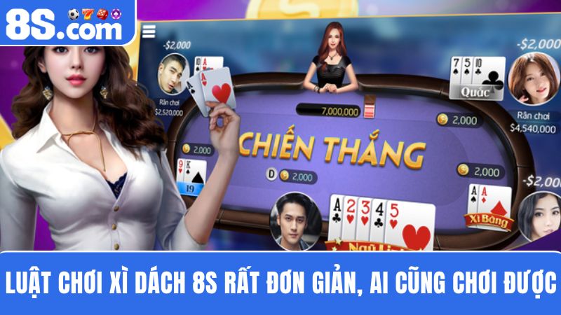 luật chơi Xì Dách 8S 