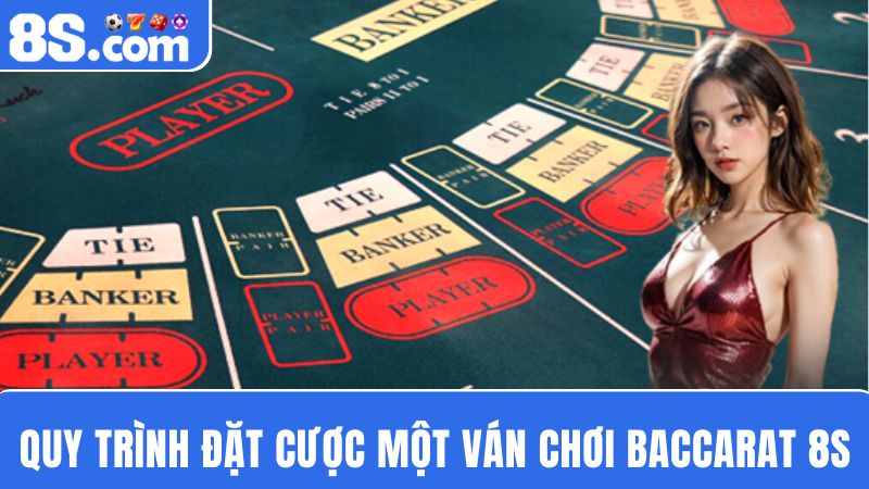 Quy trình đặt cược chơi Baccarat 8S