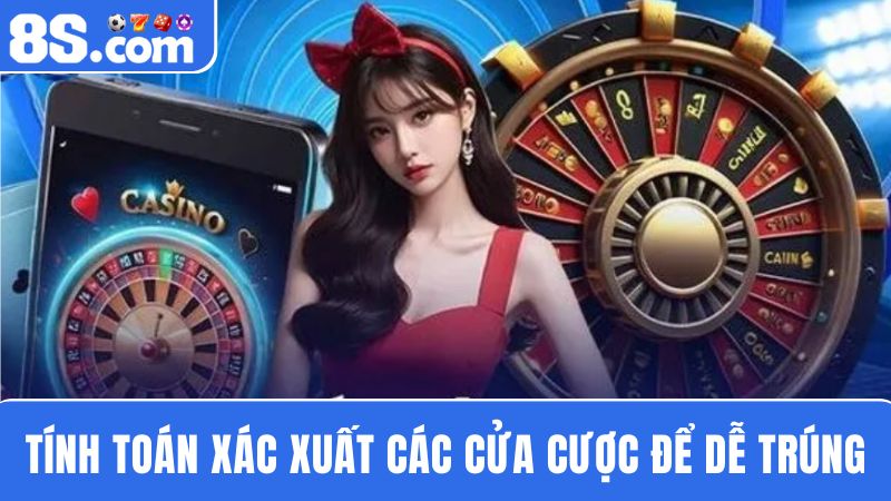Tính toán phần trăm Roulette online 8S